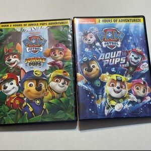 Nickelodeon PAW Patrol DVD Set with Green and Blue Covers